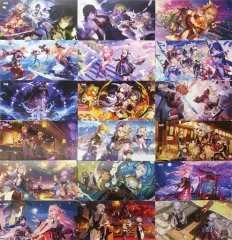 【中古】ポストカード 集合 版本宣伝イラストシリーズ ポストカードセット 「原神」