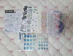 デコレーションダイアリー デコ ステッカー ハート リボン 蝶 きらめき など 11 腸 まとめ売り