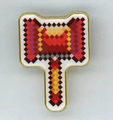 【中古】バッジ・ビンズ ピコハンマー メタルピンバッヂ 「Switchソフト Rabi-Ribi Platinum Edition」 早期購入特典