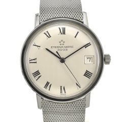 エテルナ Eterna エテルナマチック デイト SS 自動巻き メンズ 美品 D#141915