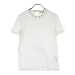 BRUNELLO CUCINELLI (ブルネロクチネリ) モニーレ装飾 ラインストーン クルーネック 半袖Tシャツ カットソー ホワイト レディースのサムネイル