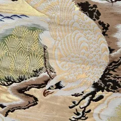 斉藤栄昌　作　『松に鷹』 掛軸 掛け軸　風鎮付き 587a1bb298835.JPG