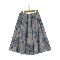 anatelier アナトリエ 花柄 フレアスカート size36/ライラック