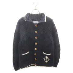 INVERALLAN (インバーアラン) ×SHIPS シップス ケーブル ニット カーディガン ネイビーのサムネイル