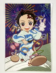 ♪) 竈門炭治郎 ポストカード 鬼滅の刃×ufotable cafe 夏祭りイベント 限定メニュー 夏祭り!鬼滅の氷菓注文特典 [10]