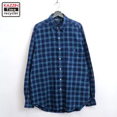 00s RALPH LAUREN チェック柄 長袖シャツ メンズ 表記Lサイズ