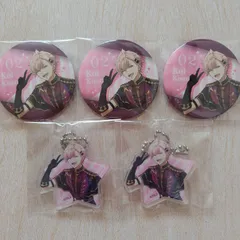 ツキウタ。 如月恋　缶バッジ＆アクリルキーホルダーセット