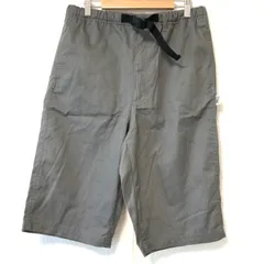 (^w^)b FIRST DOWN U.S.A ファーストダウン コットン ハーフ パンツ クライミング ショート ハーパン ショーパン 半ズボン アクティブ アウトドア キャンプ 川遊び 爽やか ボトムス グレー メンズ 男性 サイズ Mのサムネイル