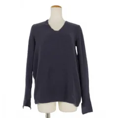 クリステンセンドゥノルド T372 ウールコットンカシミヤ 切り替え ニット