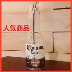 灰が散らからないガラス製縦置きお香立て　コロナビールのサムネイル