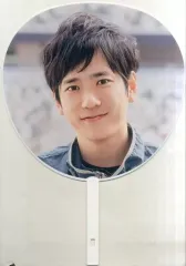 【中古】うちわ 二宮和也(嵐) ジャンボうちわ 「ARAFES 2020 at NATIONAL STADIUM」