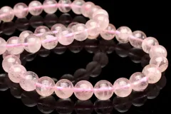 透過性あり モルガナイト 8mm ブレスレット 1個売り パワーストーン 天然石 _B1307-8