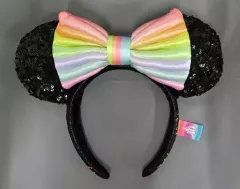 【中古】アクセサリー(非金属) ミニーマウス(レインボー) カチューシャ 「東京ディズニーリゾート40周年 “ドリームゴーラウンド”」 東京ディズニーリゾート限定