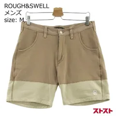 rough &swell メンズ　ゴルフウェア　ハーフパンツ　M ネイビー 楽天市場】ゴルフウェア メンズ パンツ ハーフパンツ 膝丈