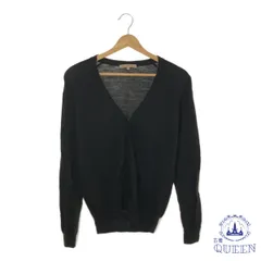 ☆美品☆ UNIQLO ユニクロ トップス カーディガン ローボタン 薄手 長袖 レディース 大きいサイズ ブラック L 901-13103 送料無料 古着