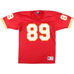 古着 90年代 チャンピオン Champion Vネック メッシュ ゲームシャツ フットボールシャツ メンズM ヴィンテージ/eaa452052