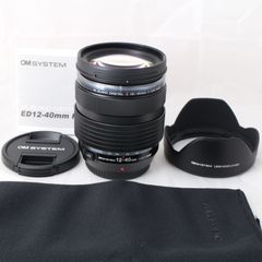 ☆新品級☆ OM SYSTEM オリンパス M.ZUIKO DIGITAL ED 12-40mm F2.8 PRO II ブラック OLYMPUS #3828