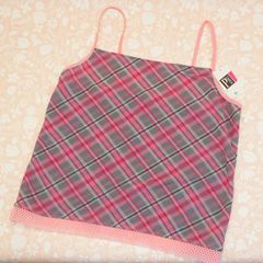 Wacoal　ワコール　キャミソール　Lサイズ　チェック