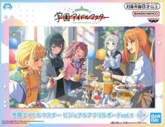 【中古】アクリルスタンド・アクリルパネル 第2回教室パーティー! ビジュアルアクリルボードvol.1 「学園アイドルマスター」