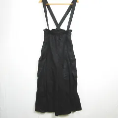 ジルバイジルスチュアート JILL by JILLSTUART サロペット ワイド FR ブラック kz11201