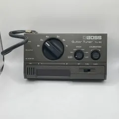 BOSS　Guitar　Tuner　TU-60　ギター　チューナー　1980年　珍品　guitar　music　音楽　練習用　弦楽器　バンド　器材　初心者　中級者　上級者　歌　軽音　吹奏楽　部活