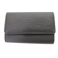 ≪値下げ≫【中古】 LOUIS VUITTON ルイ・ヴィトン エピ  M63812 ミュルティクレ6 ノワール 6連キーケース レザー  黒 ブラック シルバー金具 メンズ A2406337 【無料ギフトラッピング承ります】