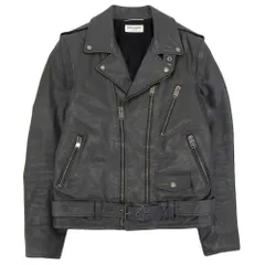 イヴ・サンローラン　ライダース　４６ SAINT LAURENT PARIS】サンローランパリ『ヴィンテージ加工