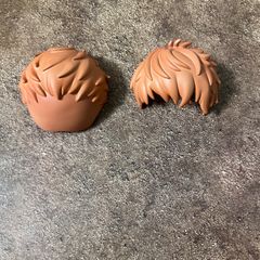 現状品　ねんどろいど 毒島メイソン理鶯 ヒプノシスマイク -Division Rap Battle- 髪パーツ　ヘアパーツのみ　写真にあるもののみ　バラ売り不可　男の子　ツーブロック風