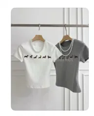 パールガールTシャツ ネックレス