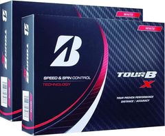 【新品】BRIDGESTONE GOLF(ブリヂストンゴルフ) ゴルフボール 白 2ダース TOUR B X 2022年モデル ゴルフ用品 2403-0216 ゴルフボール