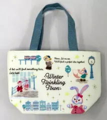 【中古】食器 集合 スーベニアランチケース 「ダッフィー＆フレンズのウィンター・トゥインクリング・タウン」 東京ディズニーシー限定 対象メニュー注文特典