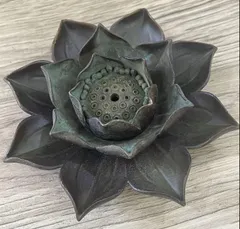 銅器 香炉 蓮花香挿 倒流香 茶台香炉 香道具 装飾品 工芸品 置物 銅器 香炉 蓮花香挿 倒流香 茶台香炉 香道具 装飾品 工芸品 置物
