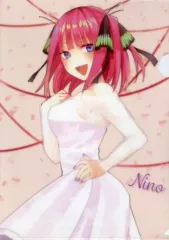 【中古】クリアファイル [単品] 中野二乃 EDイラストA4クリアファイル 「映画 五等分の花嫁」 劇場グッズ