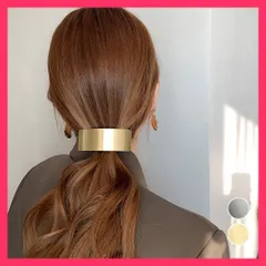 【おしゃれ】 メタルバレッタ 大きめ ヘアクリップ韓国 ヘアアクセ 高見え/カーブバレッタ上品/髪留め 卒園式ママ おしゃれ ヘアアクセサリー 簡単まとめ おすすめ おしゃれ　人気 上品 83LVHENG-001
