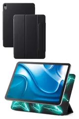 【在庫処分】11インチ ケース (M2) 2024年モデル Air 、 ipad Air 第54世代 ipad 軽量 スリム マグネット吸着 エレコム 2つの角度調節可能 ブラック TBWA20MWVPFBKN