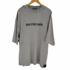 バレンシアガ BALENCIAGA 22SS モザイクロゴプリントTシャツ メンズ JPN：XS のサムネイル