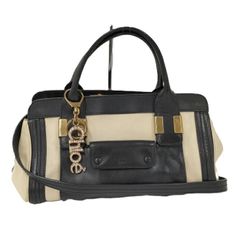 Chloe 2WAYバッグ リトルアリス レザー ブラック 04-13-62-65