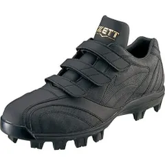 ゼット(ZETT) 野球 スパイクシューズ ブロックソール グランドジャックBK 高校野球対応 ブラック/ブラック 28.5cm BSR4716MB