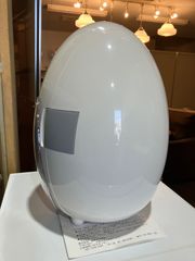 【未使用】TOP ONE top one 　CH-0110L 冷温庫　卵型冷温庫 ミニ冷蔵庫 エッグ形　説明書　箱　コード付き　たまご型 エッグ　卵