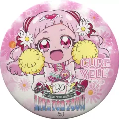 【中古】バッジ・ピンズ(キャラクター) キュアエール(SD) 「HUGっと!プリキュア LIVE 2018 ライブ・フォー・ユー!! 缶バッジ」