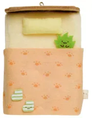 【中古】ぬいぐるみ ベッド(ねこ柄ヘッドボード) てのりぬいぐるみ 「すみっコぐらし」