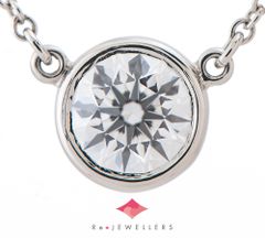 ティファニー バイザヤード 約0.58ct  ダイヤモンド 0.58 ペンダント