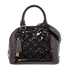 【中古】 LOUIS VUITTON （ルイヴィトン） ｱﾙﾏBB バッグ ショルダー/メッセンジャーバッグ 2WAY Vernis/Amarant Purple ヴェルニ パープル Monogram ﾓﾉｸﾞﾗﾑ M91678 used:AB