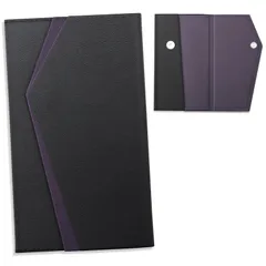 新品 ふくさ 袱紗 慶弔両用 金封 ちりめん 男性 女性 結婚式 お葬式 い レディース メンズ 香典祝儀袋 (黒紫)