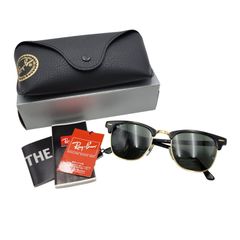 【現状渡し品】Ray-Ban レイバン CLUBMASTER CLASSIC SUNGLASSES RB3016 クラブマスター クラシック サングラス 【203-250619-as-42-izu】
