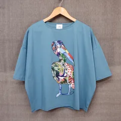ScoLar スカラー　142678 ペリカン柄 接触冷感Tシャツのサムネイル
