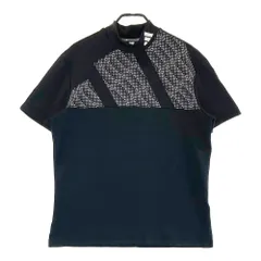 サイズ：XL ADIDAS GOLF アディダスゴルフ HY0941 2023年モデル モックネック 半袖Tシャツ  ブラック系 [240101495677] ゴルフウェア メンズ ストスト