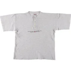 古着 リーバイス Levi's ヘンリーネック アニマル柄 半袖 プリントTシャツ メンズL相当/eaa574056