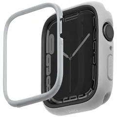 送料無料 【新品 未使用 未開梱】 KENZAN　MODUO AppleWatchCASE WITH INTERCHANGEABLE PC BEZEL 45/44MM CHALK (CHALK/STONE GREY)UNIQ　UNIQ45MMMDCHSGRY