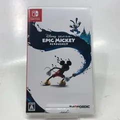 01w-1493 〇 Nintendo Switch ソフト ディズニー エピック ミッキー Rebrushed スイッチソフト 動作確認済み 中古品